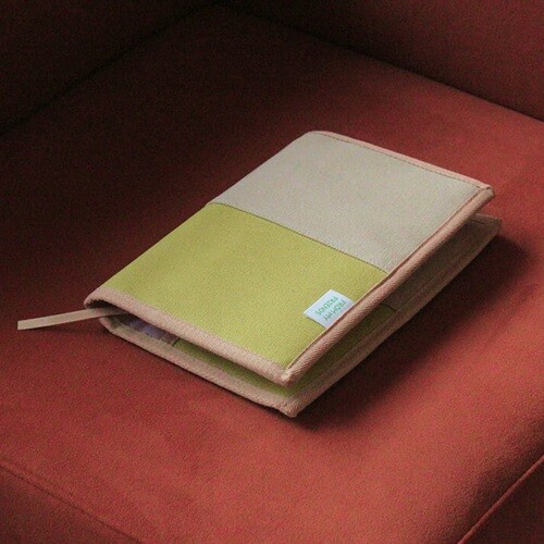 프롬마이프렌즈 투톤 북커버 ( 라임 )