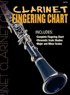 Mel Bay's Clarinet Fingering Chart