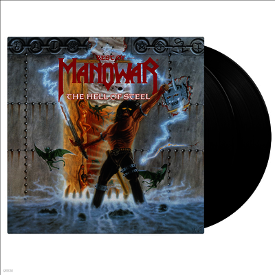 Manowar — The Hell Of Steel: Best Of Manowar 앨범 커버