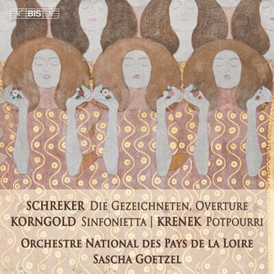 Sascha Goetzel 슈레커: 낙인 찍힌 자, 서곡 / 코른골트: 신포니에타 / 크셰넥: 포푸리 (Schreker: Die Gezeichneten, Overture / Korngold: Sinfonietta / Krenek: Potpourri) [SACD Hybrid]