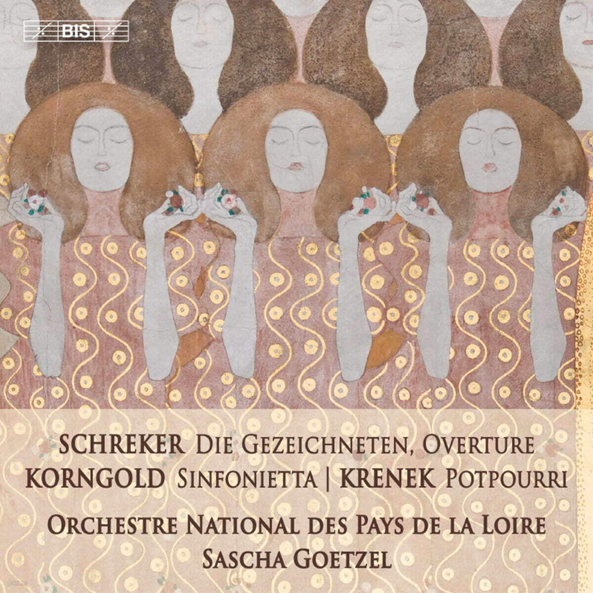 Sascha Goetzel 슈레커: 낙인 찍힌 자, 서곡 / 코른골트: 신포니에타 / 크셰넥: 포푸리 (Schreker: Die Gezeichneten, Overture / Korngold: Sinfonietta / Krenek: Potpourri) [SACD Hybrid]