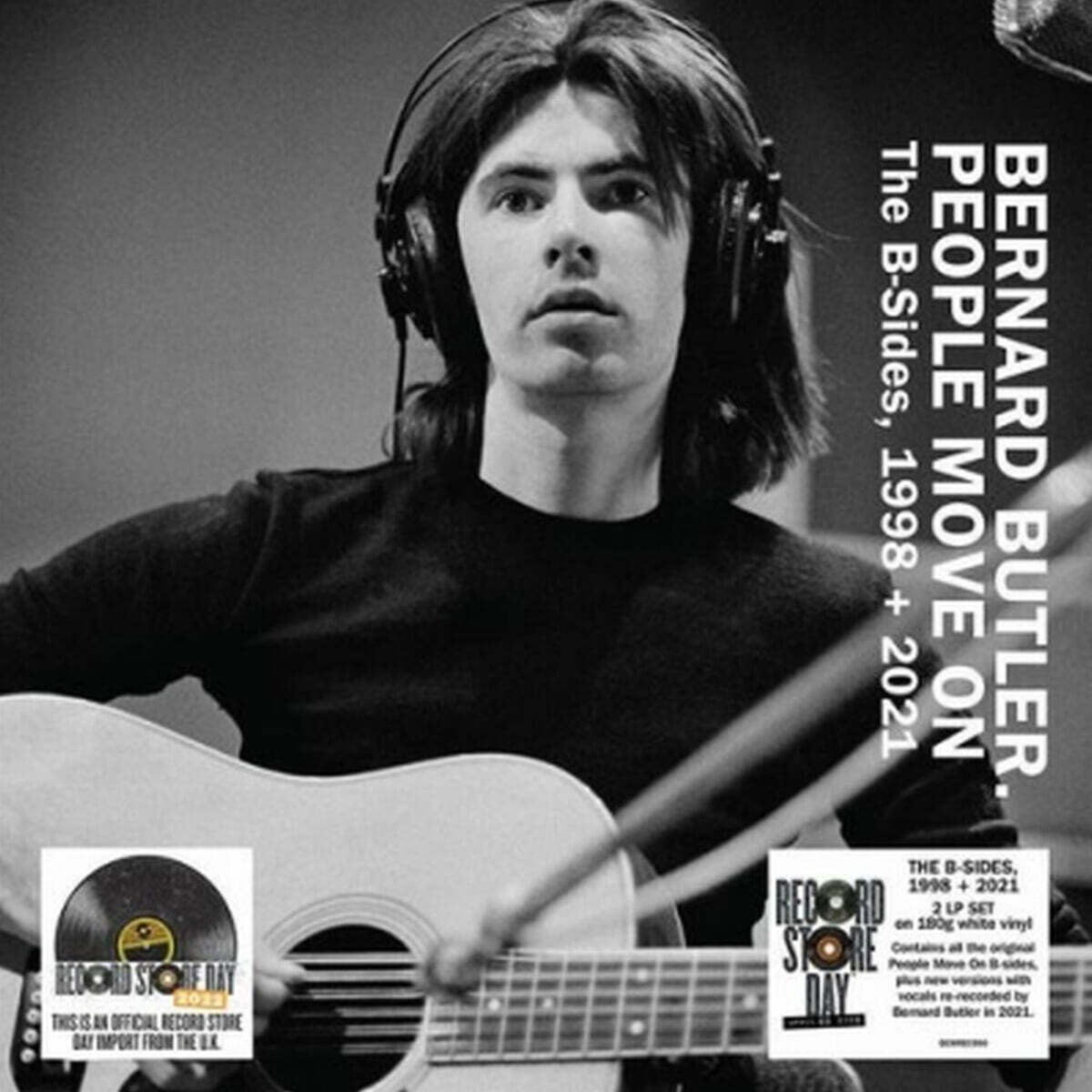 Bernard Butler (버나드 버틀러) - People Move On: The B-Sides 1998 & 2021 [화이트 컬러 2LP]