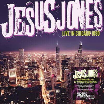 Jesus Jones — Live In Chicago 1990 앨범 커버