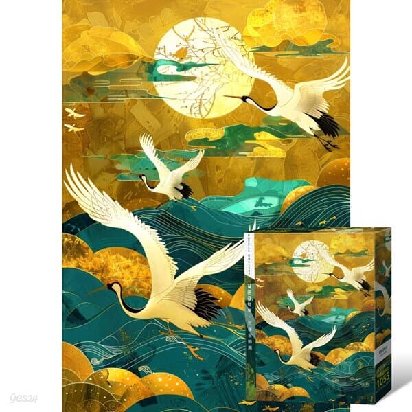 1000피스 직소퍼즐 길운금학도 퍼즐갤러리 PG1055