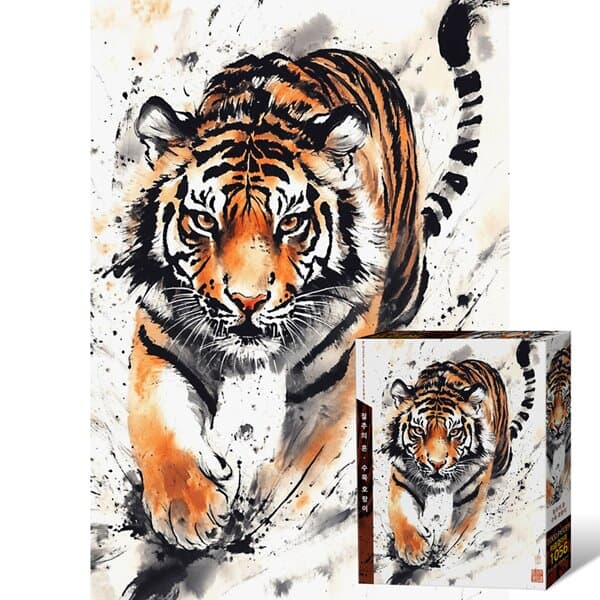 1000피스 직소퍼즐 질주의 혼 수묵 호랑이 PG1056