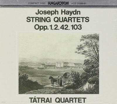 Tatrai Quartet ̵:   (Haydn: String Quartets Op.1, 2, 42, 103) 