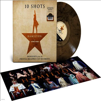 O.B.C.R. — Hamilton: 10 Shots (해밀턴) (Highlights From The Original Broadway Cast Recording) 앨범 커버
