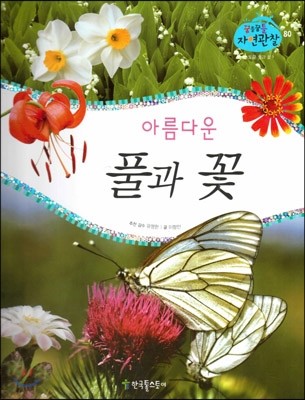 꿈틀꿈틀 자연관찰 80 아름다운 풀과 꽃 (도감 - 풀과 꽃) (양장)