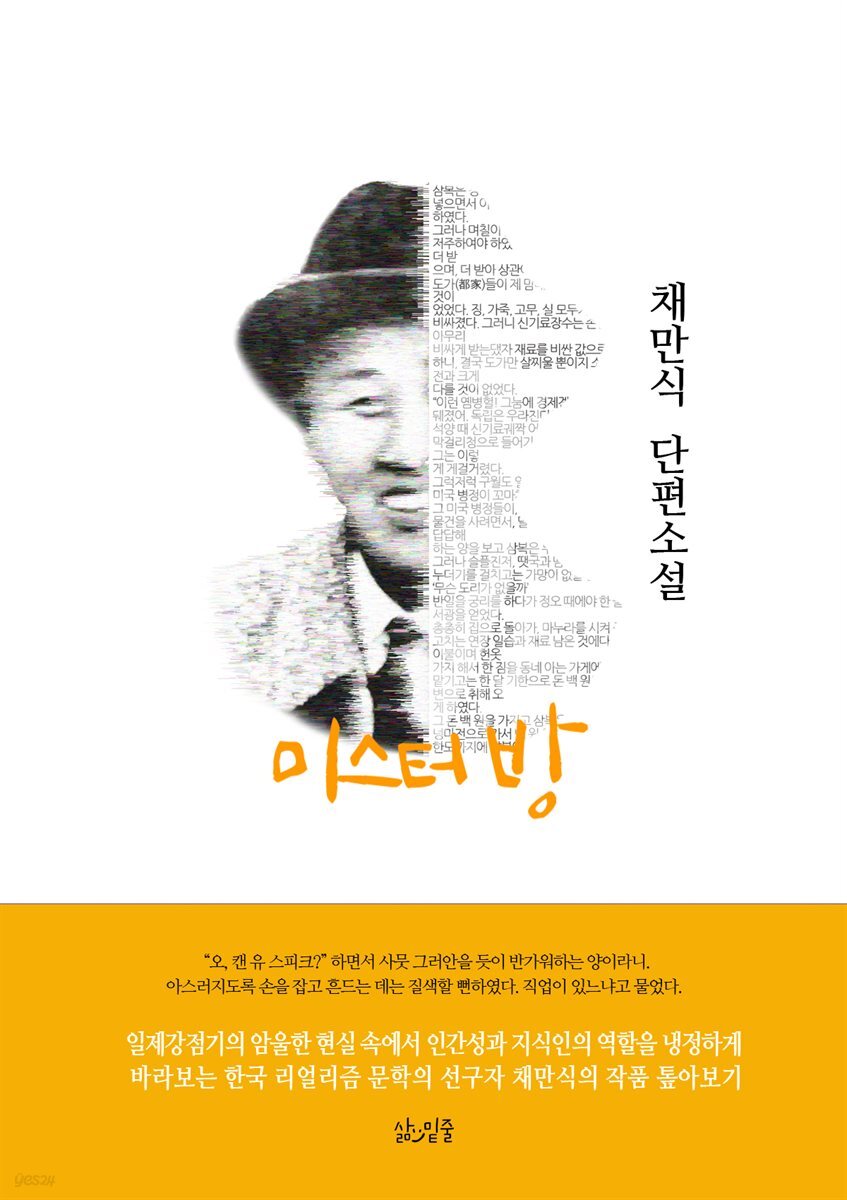 채만식 단편소설 미스터 방