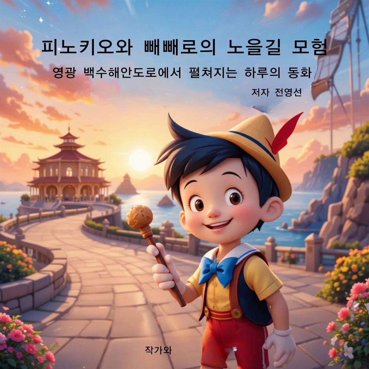 피노키오와 빼빼로의 노을길 모험