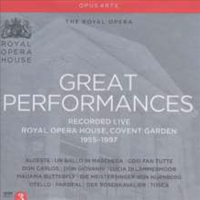 ο  Ͽ콺: Ȳ 1955-1997 (Royal Opera - Great Performances: Recorded Live Royal Opera House, Covent Garden 1955-1997) (32CD Boxset) - V