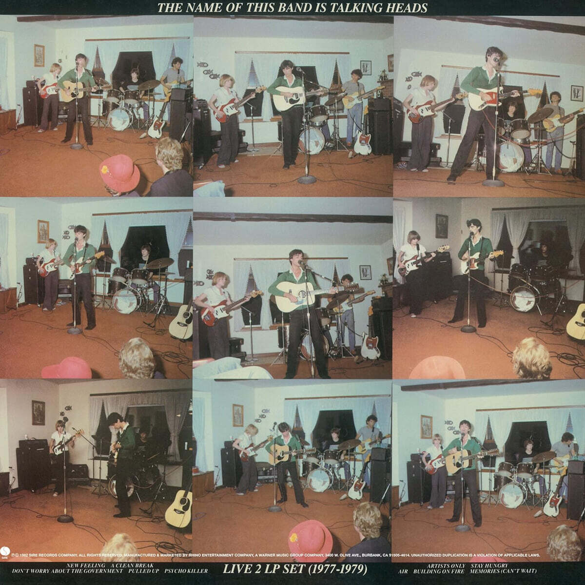 Talking Heads (토킹 헤즈) - The Name Of This Band Is Talking Heads [2LP]