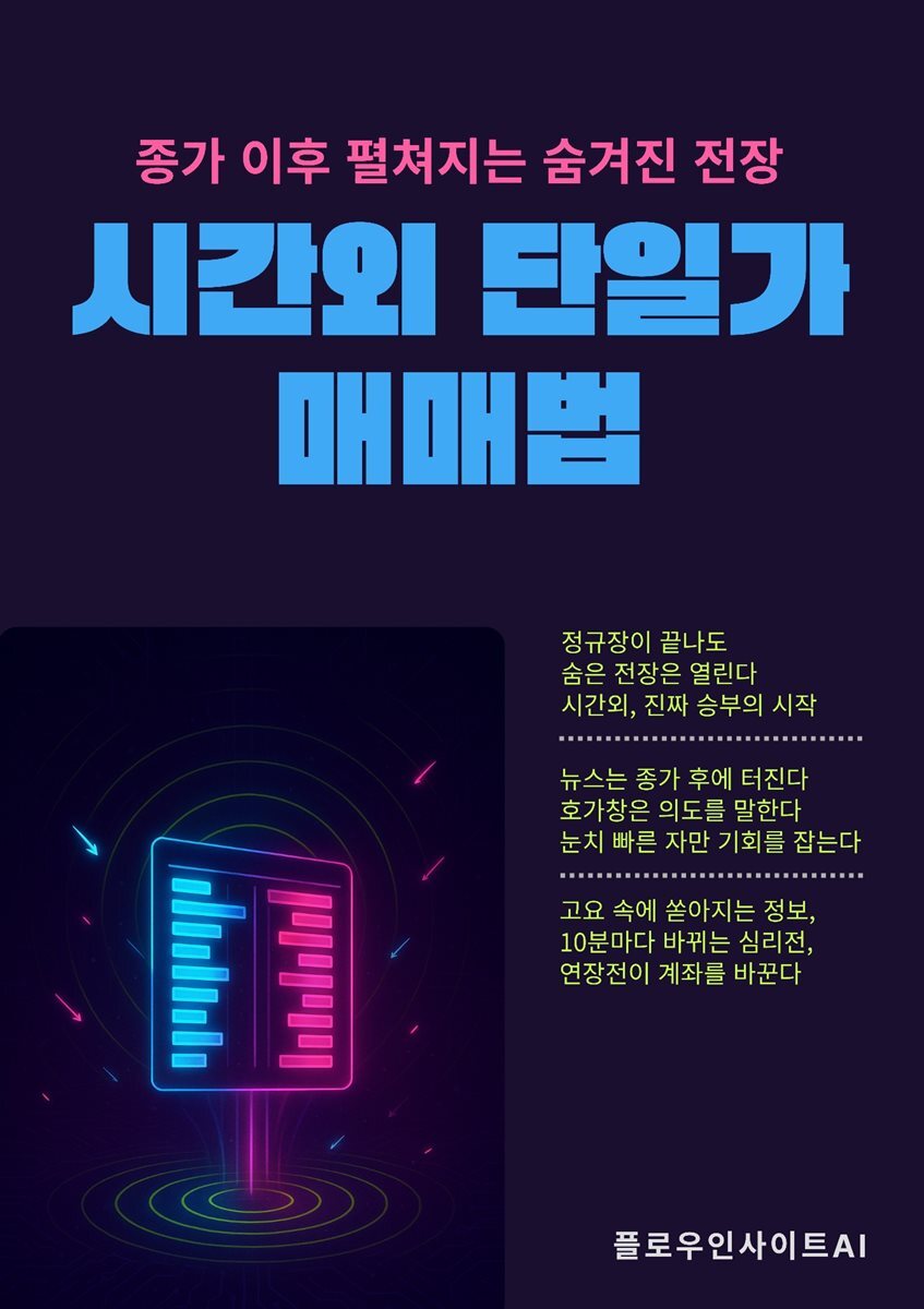시간외 단일가 매매법
