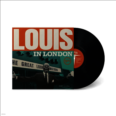 Louis Armstrong — Louis In London 앨범 커버