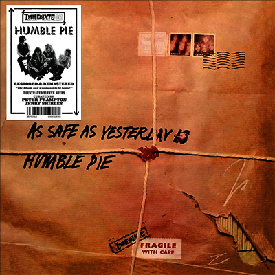 Humble Pie — As Safe As Yesterday Is (Restored & Remastered) 앨범 커버