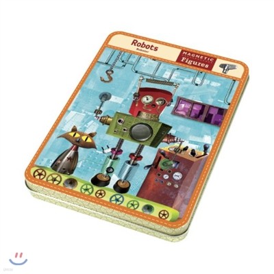 Mudpuppy Robots Magnetic Figures