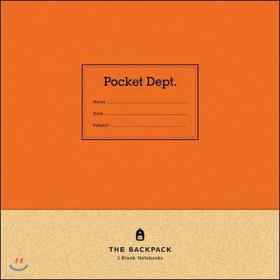 Pocket Depart. the Backpack Notebooks