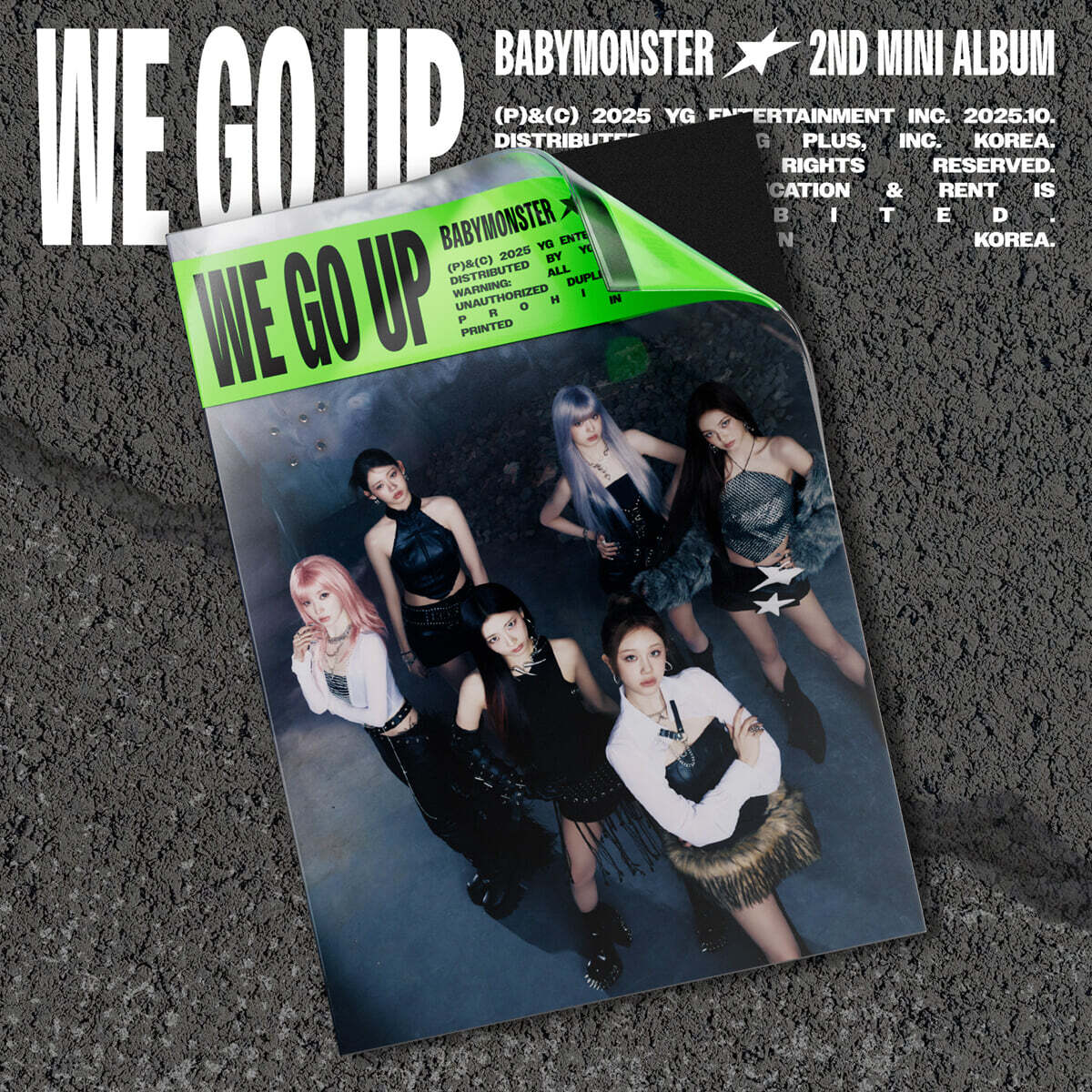 베이비몬스터 (BABYMONSTER) - 2nd MINI ALBUM [WE GO UP] WE Ver.