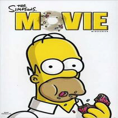 The Simpsons Movie (ɽ )(ڵ1)(ѱ۹ڸ)(DVD)