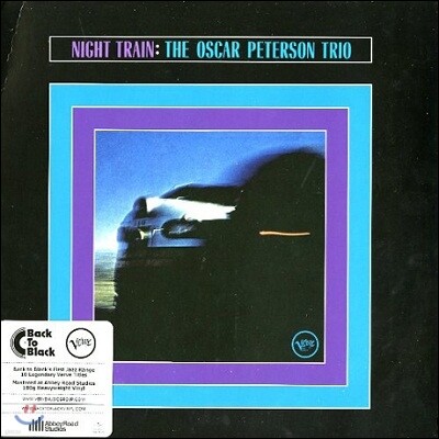 Oscar Peterson,Ed Thigpen,Oscar Peterson Trio,Ray Brown — Oscar Peterson Trio (오스카 피터슨 트리오) - Night Train 앨범 커버