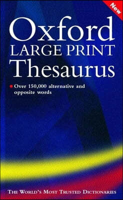 Oxford Large Print Thesaurus
