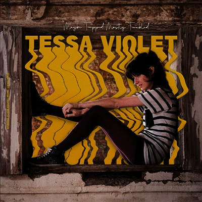 Tessa Violet — Maybe Trapped Mostly Troubled 앨범 커버