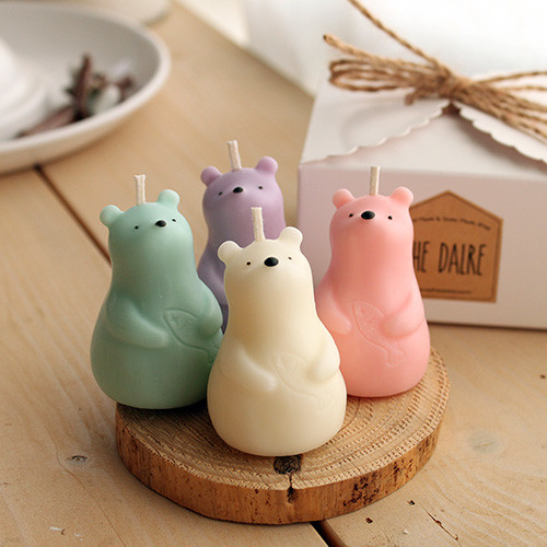 [The Dalre] Mini Bear Soycandle