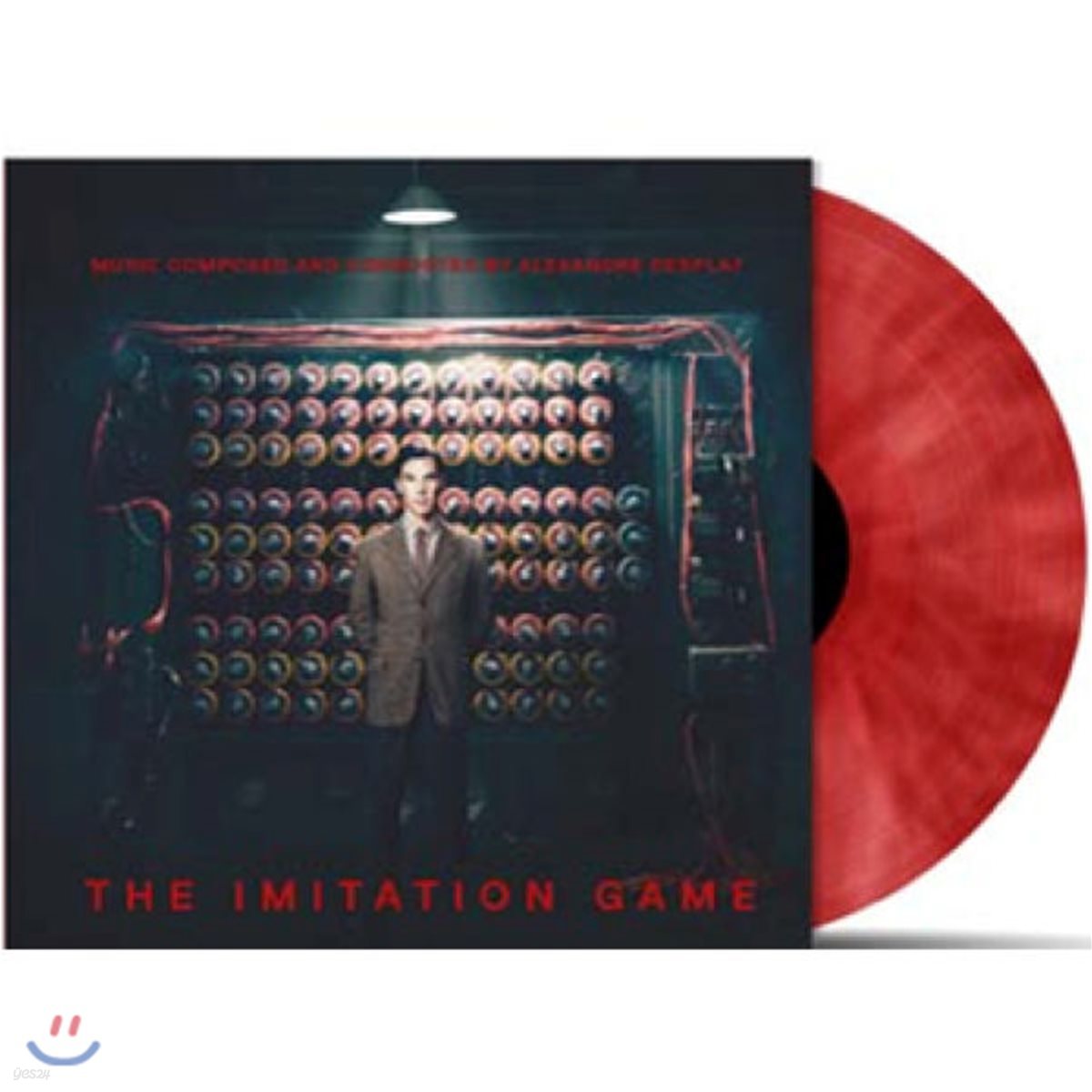 이미테이션 게임 영화음악 (The Imitation Game OST by Alexandre Desplat) [레드&화이트 컬러 LP]
