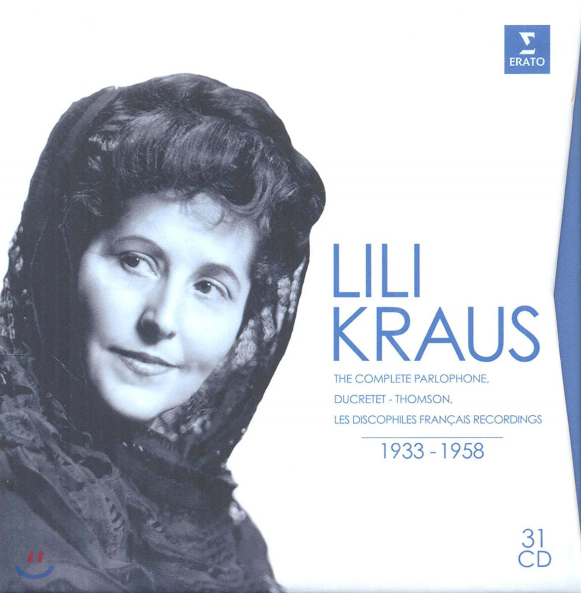 릴리 크라우스 피아노 녹음 전곡집 (Lili Kraus - The Complete Parlophone, Ducretet, Thomson &amp; Discophiles Francais recordings 1933-1958)