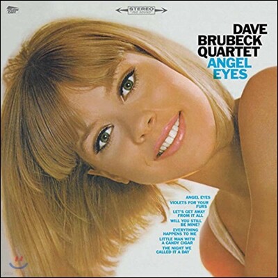 Dave Brubeck Quartet — Angel Eyes 앨범 커버