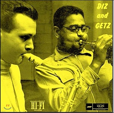 Dizzy Gillespie & Stan Getz — Diz and Getz 앨범 커버