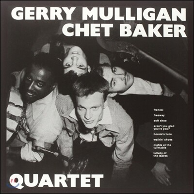 Gerry Mulligan & Chet Baker — Gerry Mulligan-Chet Baker Quartet 앨범 커버