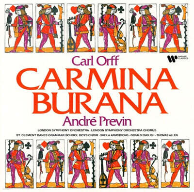 Andre Previn — Andre Previn 오르프: 카르미나 부라나 (Orff: Carmina Burana) 앨범 커버