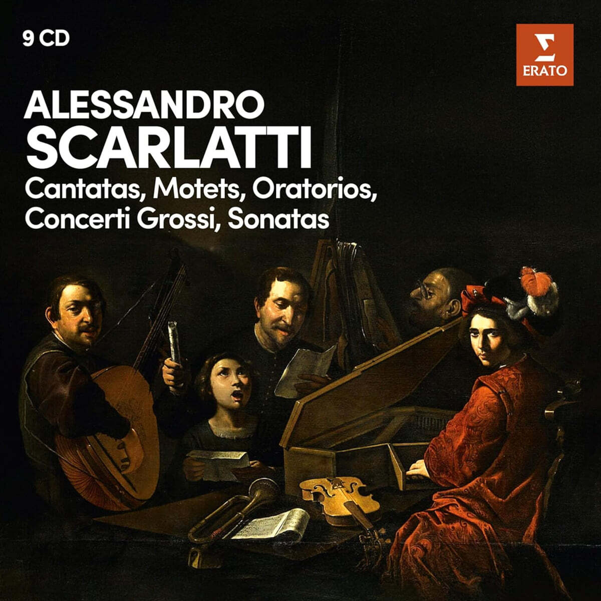 Fabio Biondi 스카를라티: 모테트, 칸타타, 오리토리오 외 (Scarlatti: Cantatas, Motets, Oratorios, Concerti grossi, Sonatas) [9CD 박스세트]