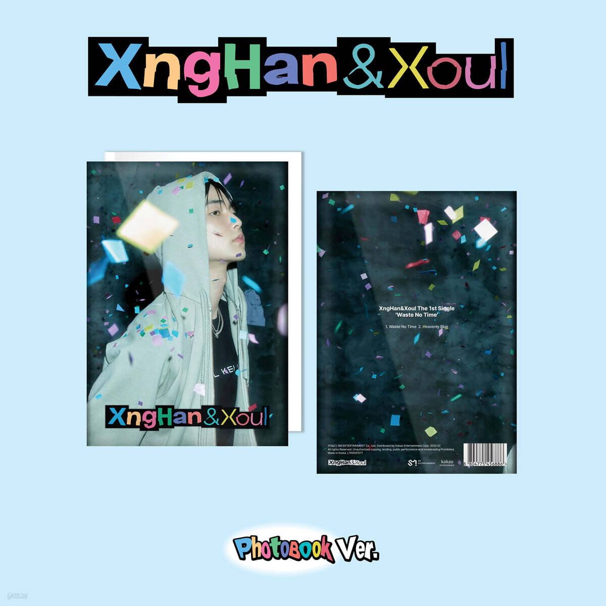 XngHan&amp;Xoul (승한앤소울) - 싱글앨범 1집 : Waste No Time [Photo Book Ver.]