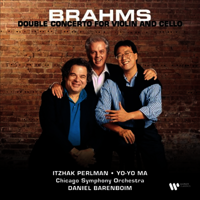 Itzhak Perlman,Yo-Yo Ma — 브람스: 이중 협주곡 (Brahms: Double Concerto for Violin & Cello) - Itzhak Perlman 앨범 커버