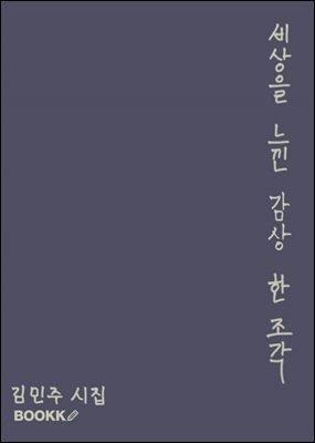 세상을 느낀 감상 한 조각