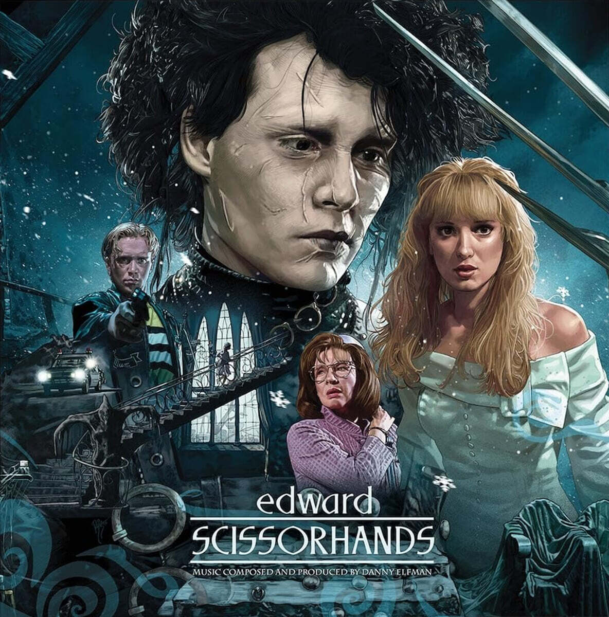 가위손 영화음악 (Edward Scissorhands - Original Motion Picture Soundtrack by Danny Elfman) [컬러 LP]