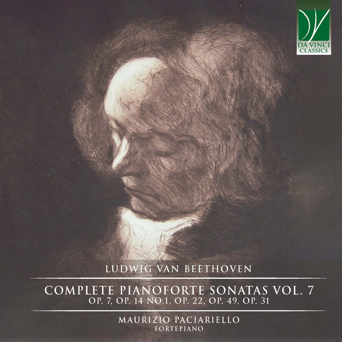 Maurizio Paciariello 베토벤: 피아노 소나타 7집 (Beethoven: Piano Sonatas Vol.7)