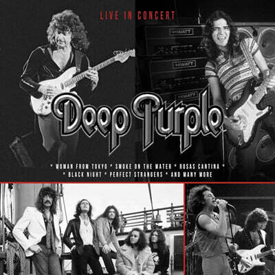 Deep Purple (딥 퍼플) - Deep Purple Live In Concert [클리어 컬러 LP]
