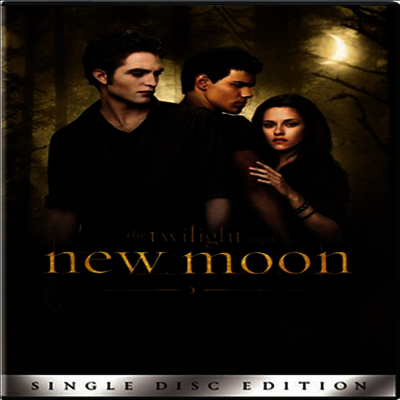 The Twilight Saga: New Moon (트와일라잇: 뉴 문)(지역코드1)(한글무자막)(DVD)