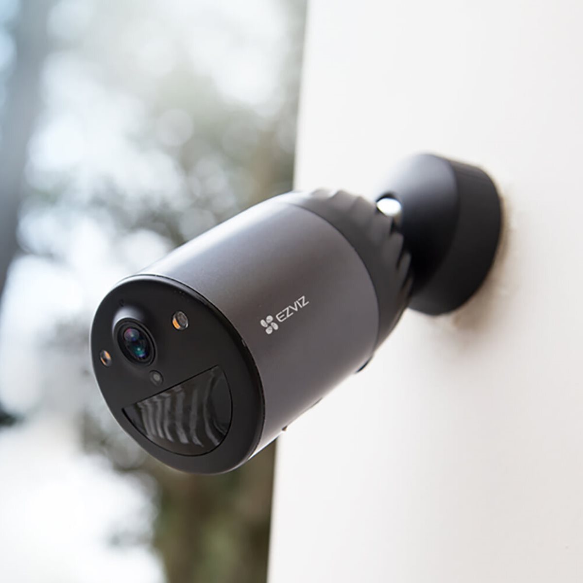 이지비즈 CS-BC1C 현관 홈 CCTV 무선 배터리 충전 자석부착 실시간 스마트폰 가정용 실외 매장 적외선 감시 카메라