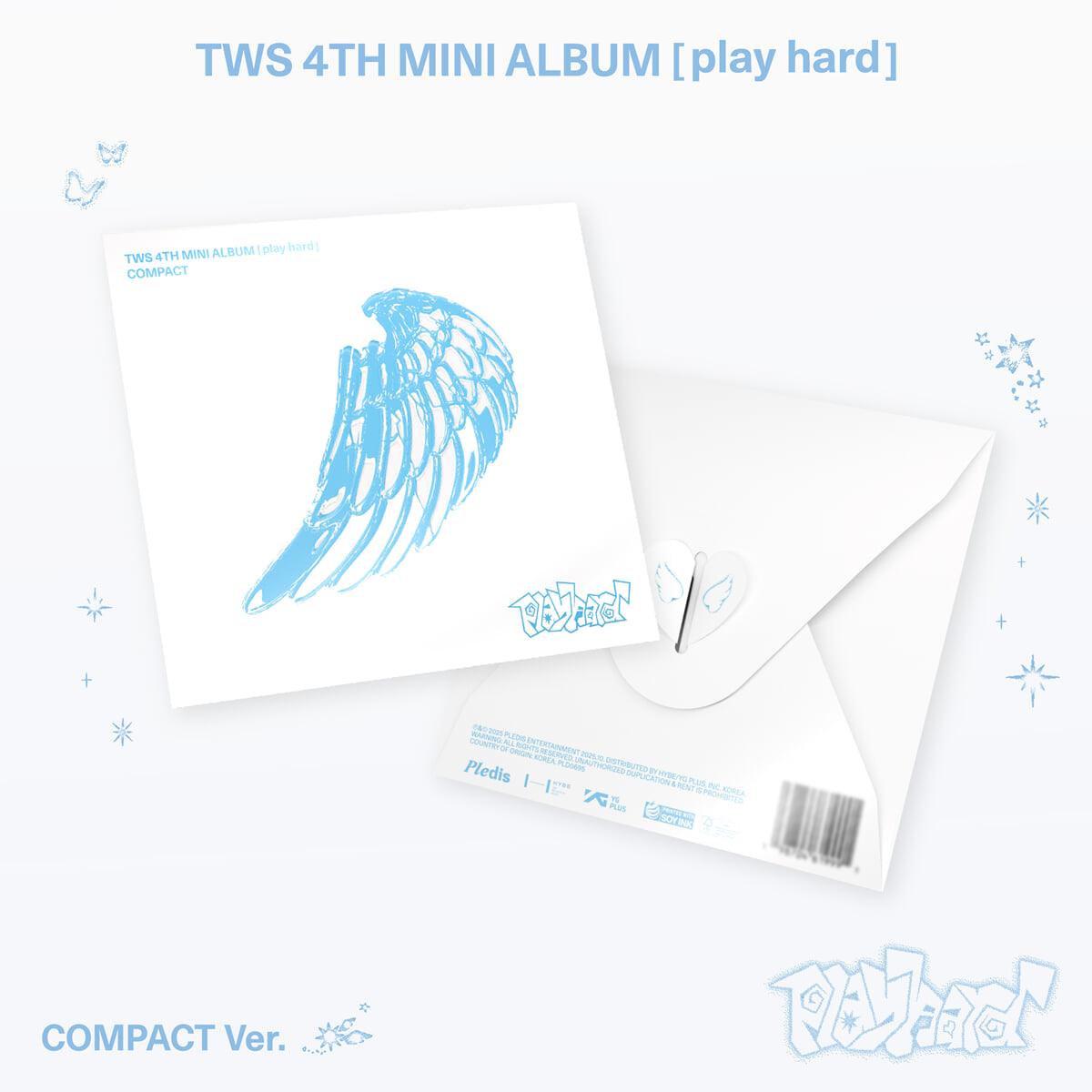 TWS (투어스) - 4th Mini Album 'play hard' [COMPACT Ver.][7종 SET]