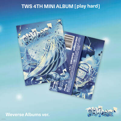 TWS (투어스) - 4th Mini Album 'play hard' [Weverse Albums ver.]