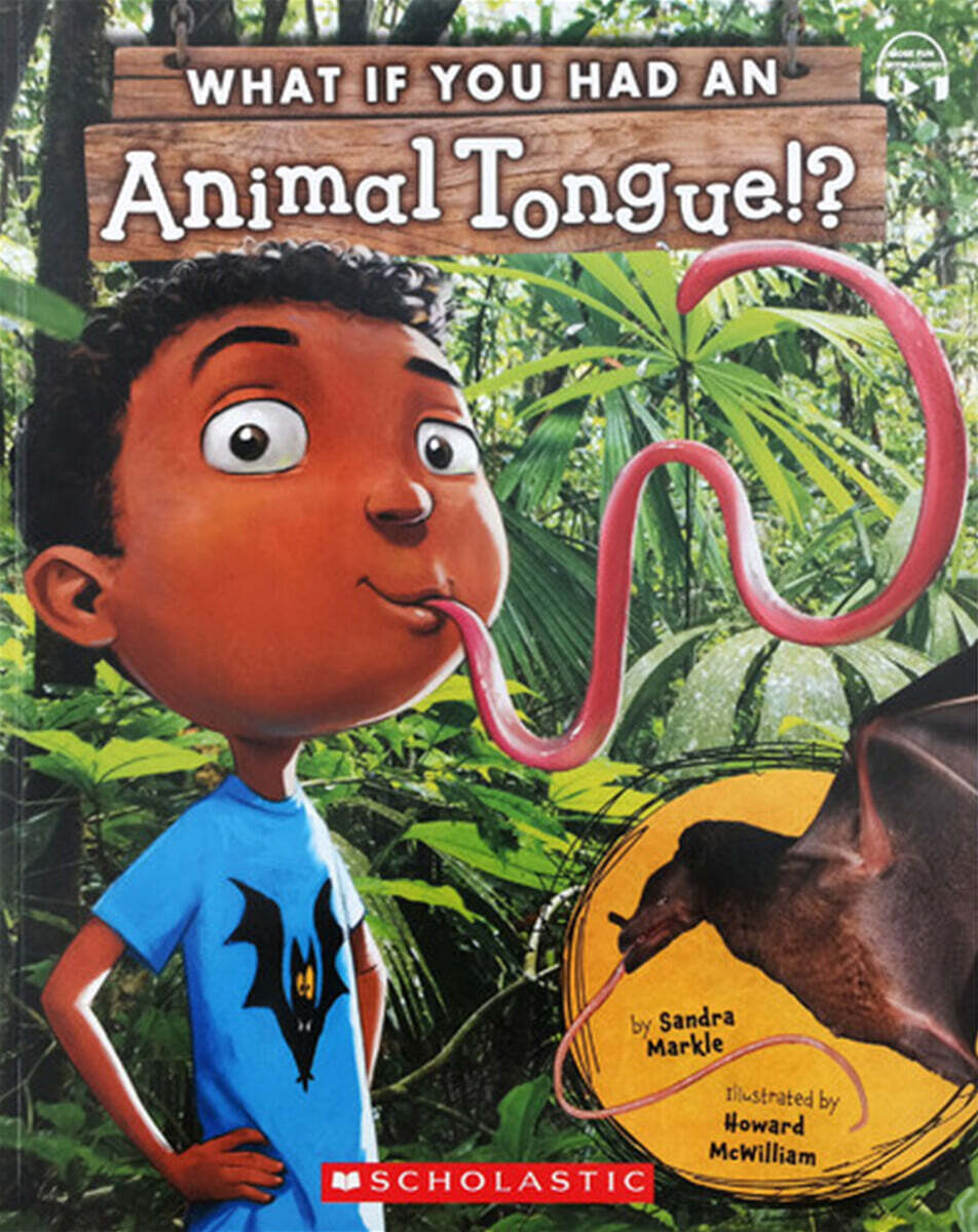 What If You Had an Animal Tongue!? : StoryPlus QR코드 포함