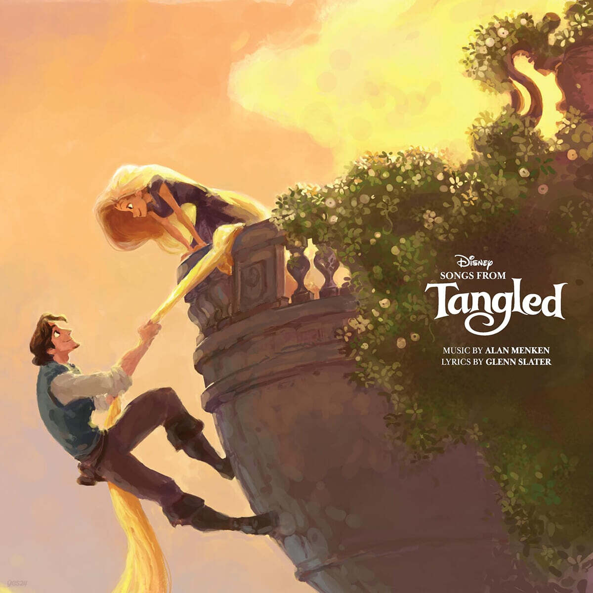 라푼젤 영화음악 (Songs from Tangled Original Soundtrack Music By Alan Menken) [조에트로프 컬러 LP]