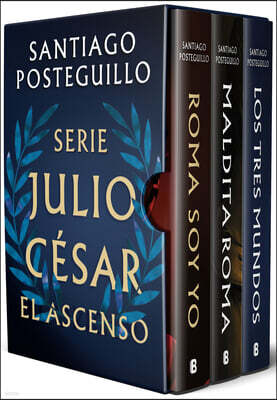 Estuche Serie Julio Cesar: El Ascenso (Roma Soy Yo; Maldita Roma; Los Tres Mundos) / The Ascension Trilogy Boxed Set