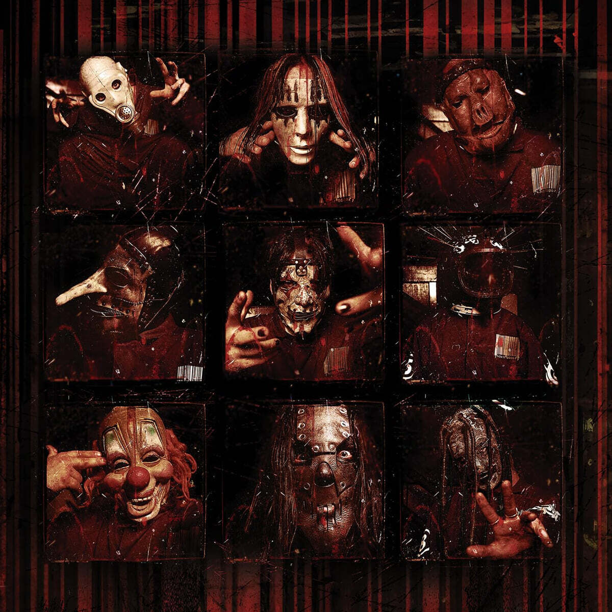 Slipknot (슬립 낫) - Slipknot (레드 & 블랙 마블 컬러 2LP]