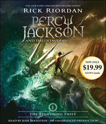 Percy Jackson and the Olympians #1 : The Lightning Thief (Audio CD)