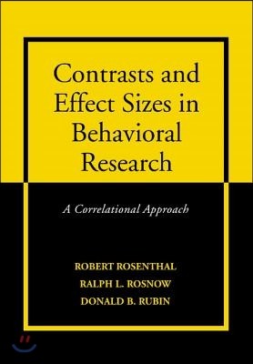 Contrasts and Effect Sizes in Behavioral Research